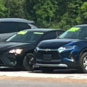 Black Car Audio System with GPS and Video Display